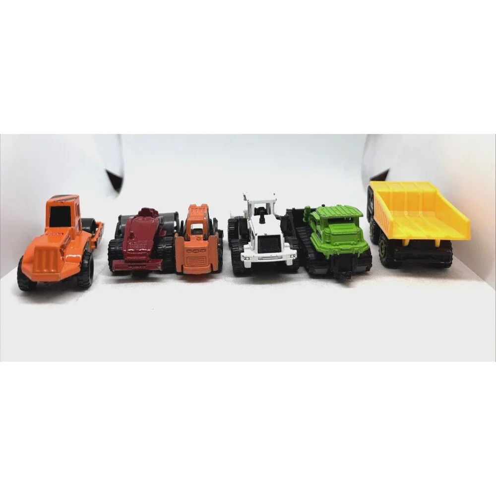 6 Pk Vtg Maisto Tonka Matchbox Die Cast Commercial Construction Vehicles Utility